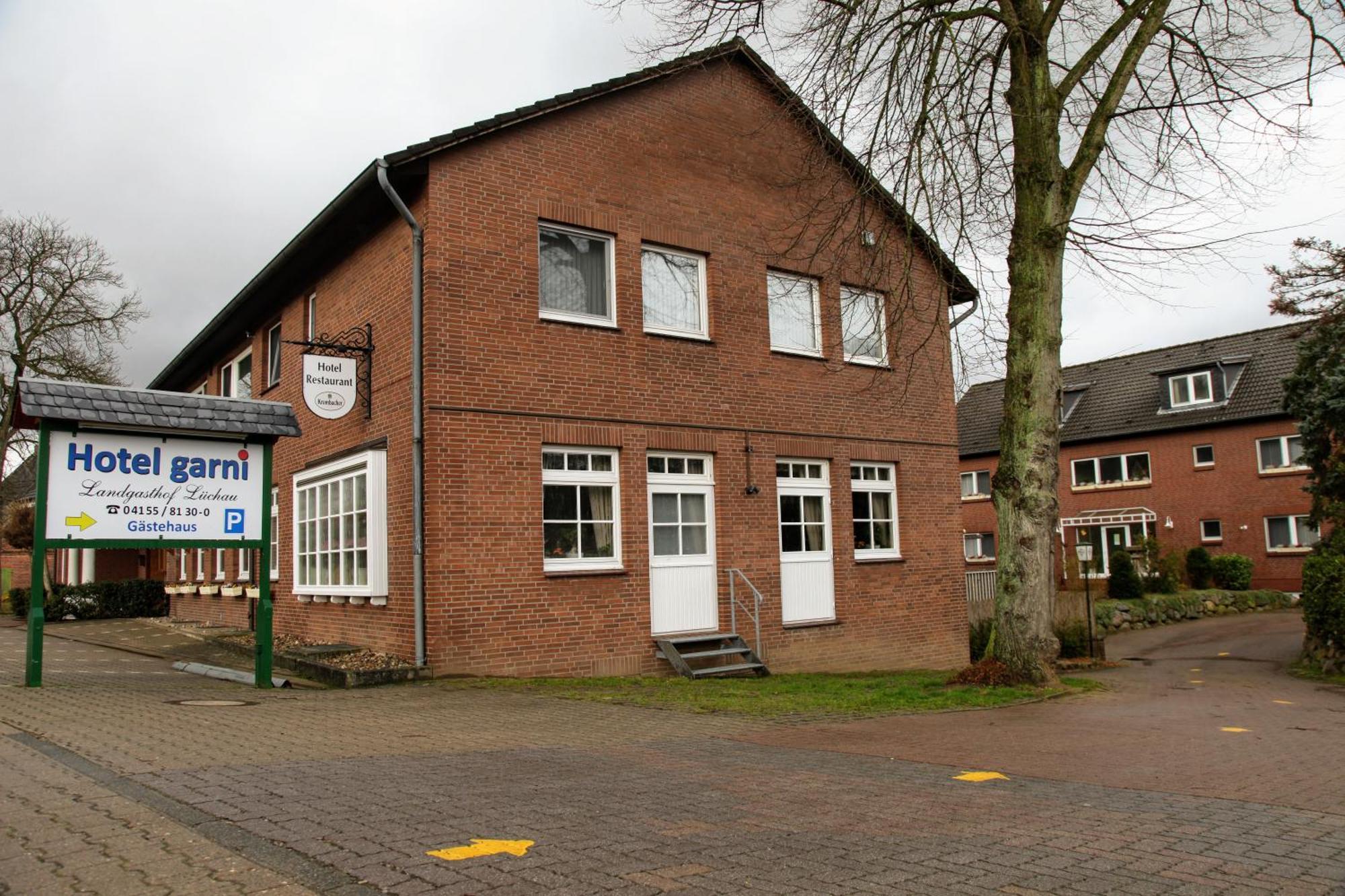 Hotel Garni Landgasthof Luechau Mussen (Lauenburg) Exterior foto